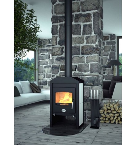 Poêle à bois VEGA 9 kW en plusieurs couleurs