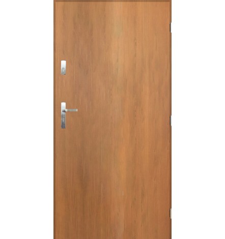 Porte d'entrée TANGO blanc en acier inoxydable en 80 ou 90 cm