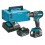 ensemble de 2 machines MAKITA 12 V perceuse visseuse DF333+visseuse à choc TD110