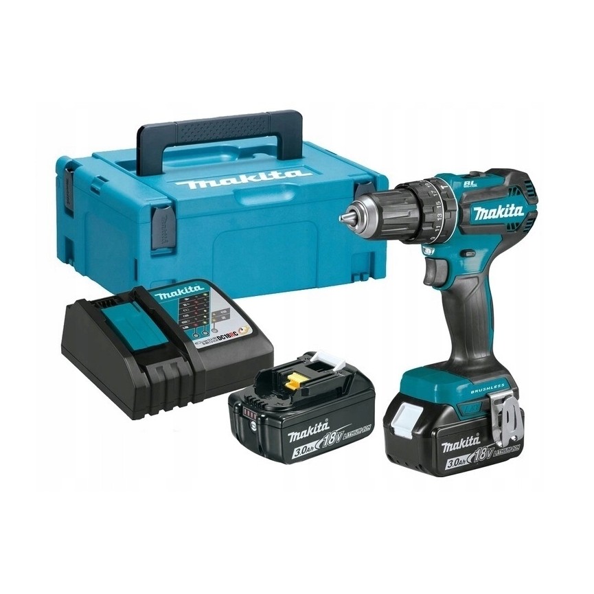 Perceuse-visseuse sans fil MAKITA 18 V DHP485RFJ - VIVA DISCOUNT