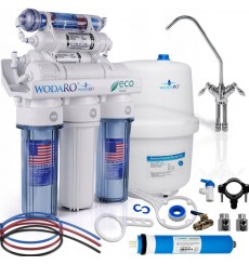 RO7 wodaRO ECO Impianto di osmosi domestica a 7 stadi con effetto decontaminante