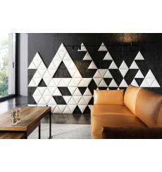 Panneau capitonné pour revêtement mural triangle 46 cm