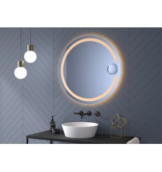 Miroir MILL rond, lumineux à LED, plusieurs dimensions
