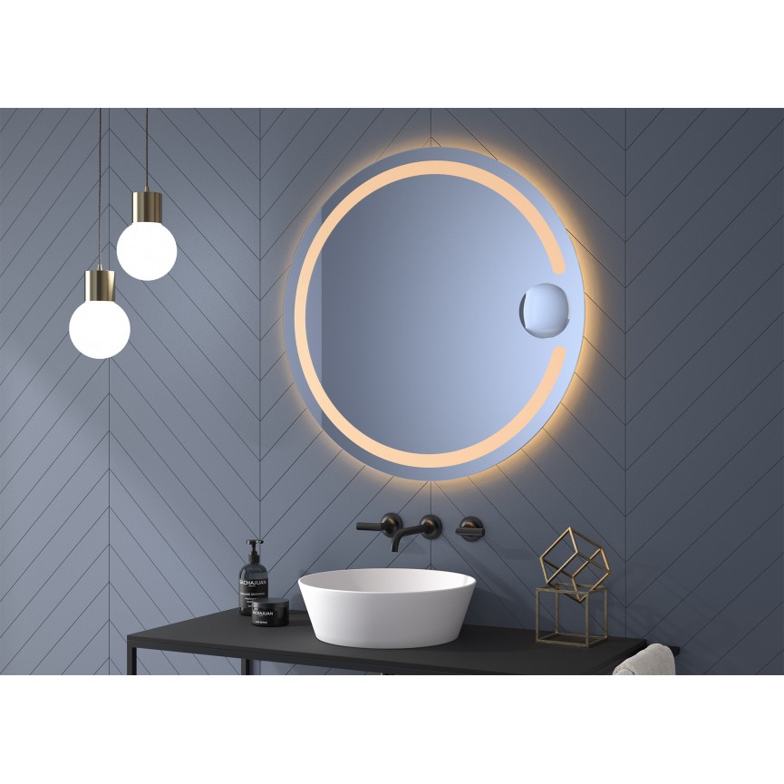 cercle lumineux en 4 lettres