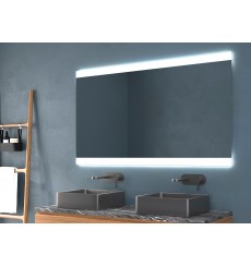 Miroir FEROE, lumière frontale LED + rétro-éclairage, plusieurs dimensions