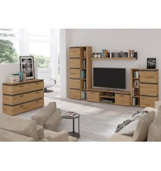 Conjunto de muebles TV FARO 304 cm