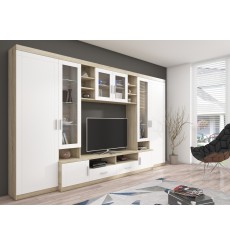 Ensemble meuble TV PARIS 340 cm en plusieurs couleurs