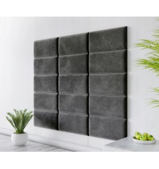 Panel de pared acolchado hexagonal HONEYCOMB en varios colores 40