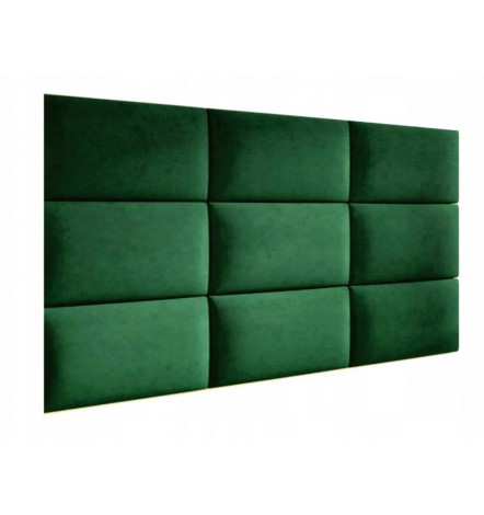 Panel acolchado para revestimiento de pared ITALIA en tejido TRINITY 01 70x30 cm