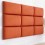 Panel acolchado para revestimiento de pared ITALIA en tejido TRINITY 11 70x30 cm