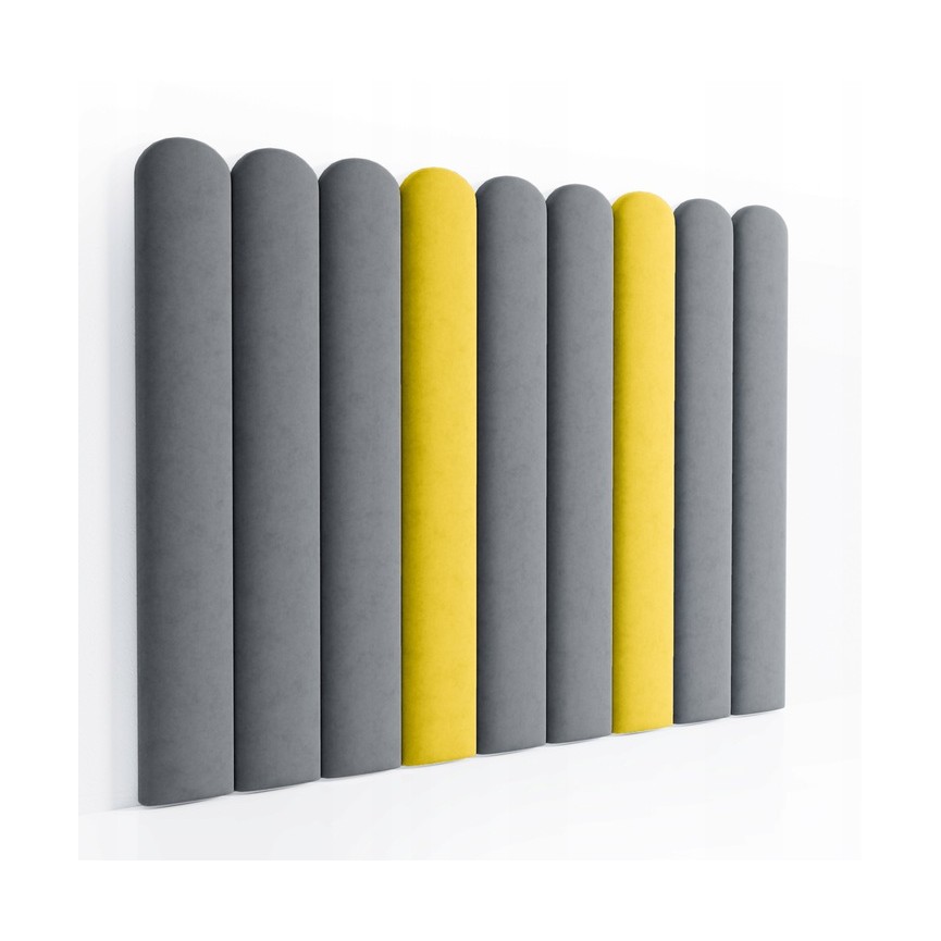 Panel Acolchado Para Revestimiento De Pared En Terciopelo Denso En Varios Colores 25x25 Cm