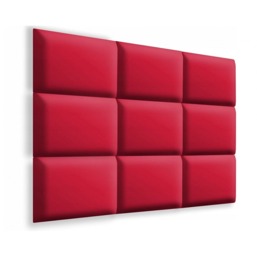 Panel acolchado para revestimiento de pared en terciopelo en varios colores  30x50 cm