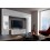 Conjunto mueble TV CONCEPT 2/HG/W/3-2B blanco brillante