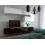 Conjunto mueble TV CONCEPT 14-14/HG/BW/3 blanco/negro brillante