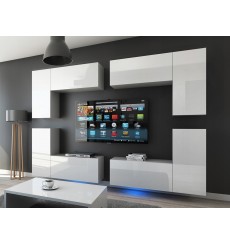 Conjunto mueble TV CONCEPT 20-20/HG/W/2 1A blanc brillante 260 cm