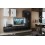 Ensemble meuble TV CONCEPT 23-23/HG/BW/2 noir/blanc brillant