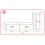Conjunto mueble TV CONCEPT 45-45/HG/B/1-1A negro brillante