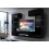 Ensemble meuble TV CONCEPT 60-60/HG/B/1-1A noir brillant