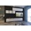 Ensemble meuble TV NEXT 273 AN273-17W-HG21-1B blanc brillant