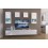 Conjunto mueble TV NEXT 273 AN273-17W-HG21-1B blanco brillante