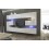 Conjunto mueble TV NEXT 3 AN3-17B-HG20-1A negro brillante