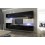 Conjunto mueble TV NEXT 3 AN3-17BW-HG23-1A negro/blanco brillante