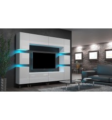 Porta TV NEXT 35 AN35-18W-HG2-1A bianco lucido 240 cm