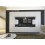 Conjunto mueble TV NEXT 4 AN4-17BW-HG21-1B negro/blanco brillante