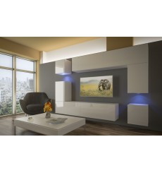 NEXT 5 AN5-17W-HG26-1B supporto TV bianco lucido da 256 cm