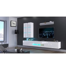 Porta TV NEXT 56 AN56-18W-HG2 bianco lucido 273 cm