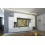 Ensemble meuble TV NEXT 6 AN6-17W-HG22-1B blanc brillant