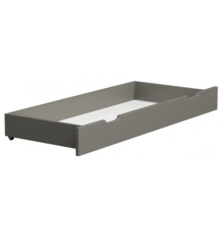 Tiroir de lit ANNIE 150 cm gris