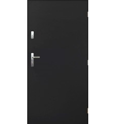 Porta d'ingresso TANGO Antracite in acciaio inossidabile da 80 o 90 cm