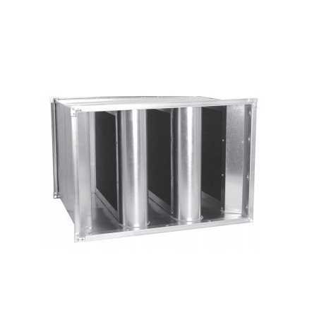 Silencieux acoustique rectangulaire SLC