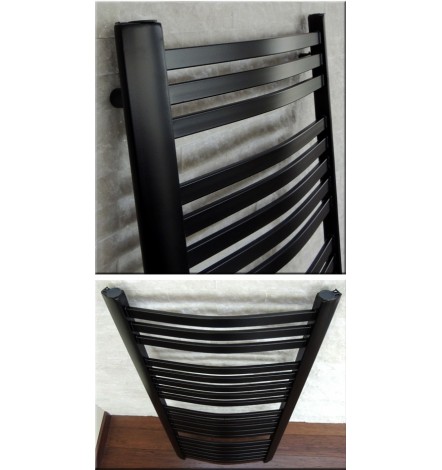 radiateur eau chaude NERO noir 660w