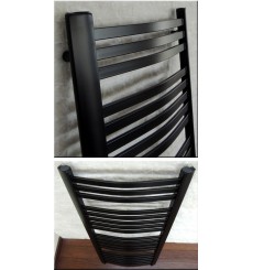 radiateur eau chaude NERO noir 660w