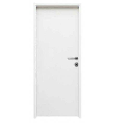 Puerta de entrada en acero SEMIPROVENZAL blanco, 100*200 -100*215 cm
