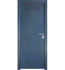 Puerta de trastero con ventilación en acero TRAST SECU, 100*200 -100*215 cm en diversos colores