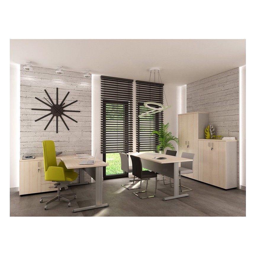 Ensemble De Bureau Complet Goran 5 Elements Mobilier Bureau Design Et Pas Cher