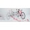 Soporte mural para bicicletas ECHO-2 en acero galvanizado