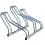 Soporte para bicicletas CROSS SAVE-3 en acero galvanizado