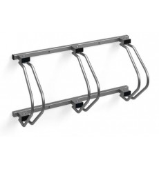 Suporte de parede para bicicletas ECHO-3 em aço galvanizado