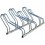 Soporte para bicicletas CROSS SAVE-4 en acero galvanizado