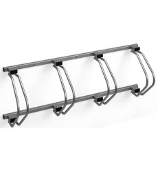 Suporte de parede para bicicletas ECHO-4 em aço galvanizado