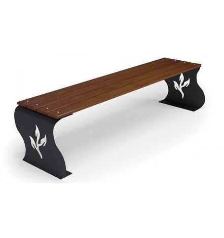 Banc VAGUE I sans dossier 150 cm