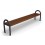 Banc AGAT MINI sans dossier 180x35x35 cm