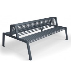 Banc NARCYZ double-face 190 cm