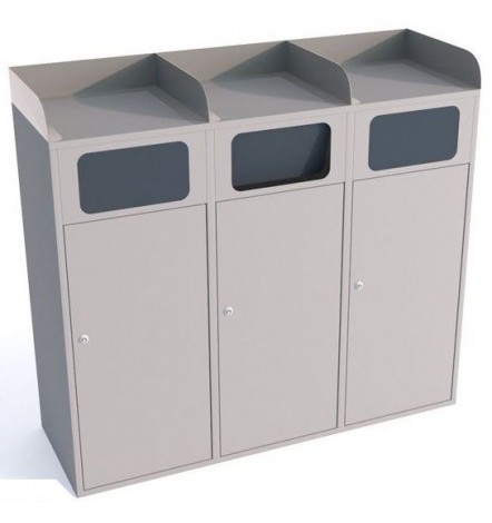 Basura de exterior para clasificación selectiva ONYX III 56l