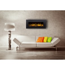 cheminée électrique ALBION NH 42, 110x49x14cm sans fonction chauffage