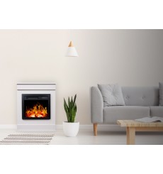 Insert électrique avec manteau SMART 900W/1800W, 66x82x21cm blanc